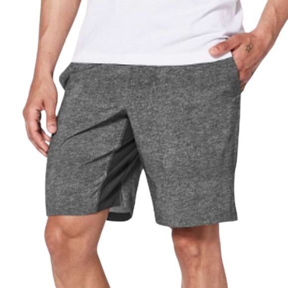 Lululemon M Mens T.H.E. Short Out Of Mind Liner 9" Heathered Grey - Picture 1 of 10